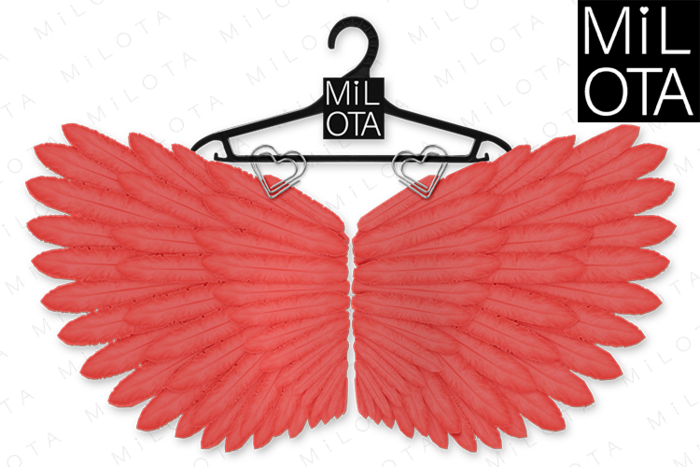 MILOTA: Lilith wings [red]