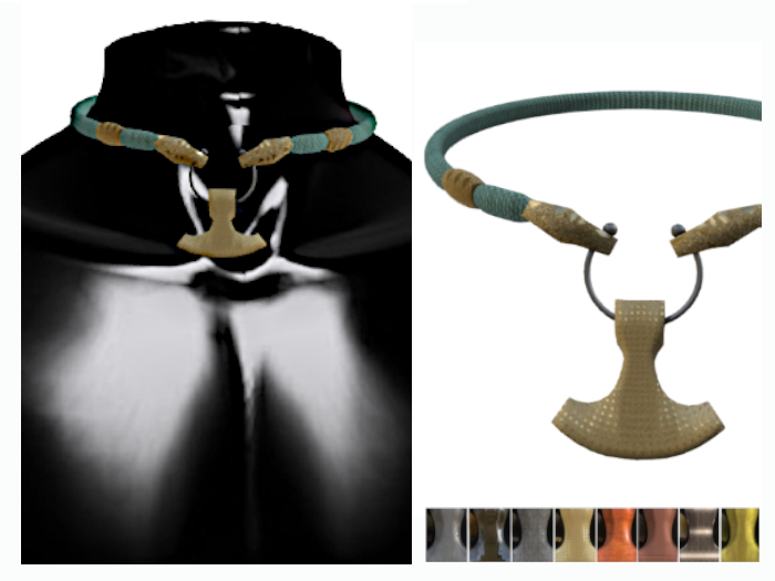 Viking Mjolnir Hammer Necklace - Unisex 