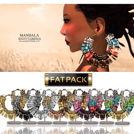 FAT PACK[MANDALA]:SENJYU Earrings