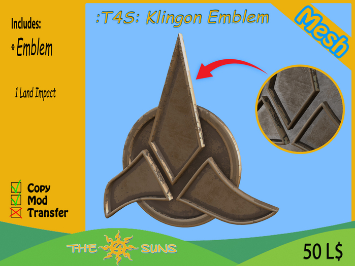 :T4S: Klingon Emblem