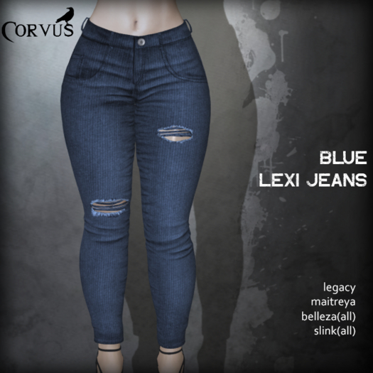 Corvus : Blue Lexi Jeans