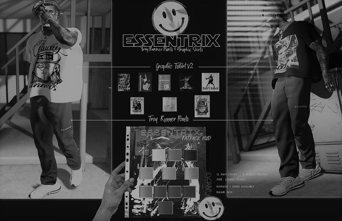 -ESSENTRIX-. Troy Runner Pants DEMO