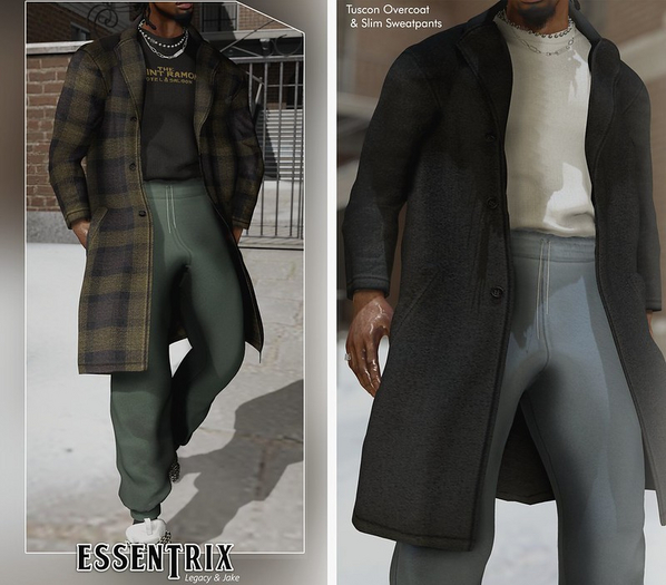 -ESSENTRIX-. Slim Sweatpants FP