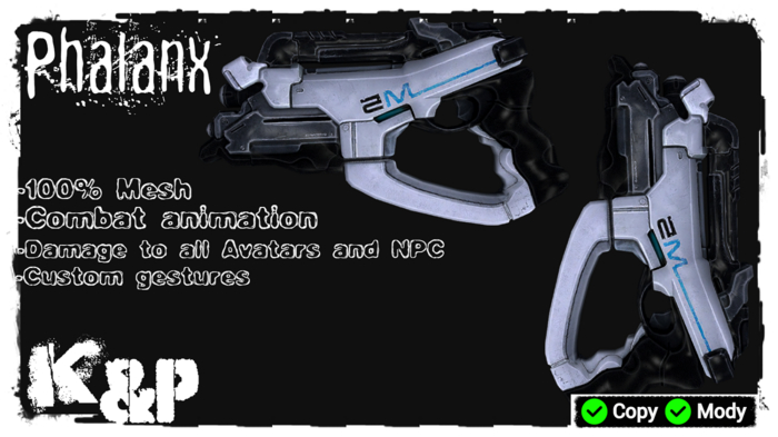 [K&P]Project - M5 Phalanx (Pistol-weapon)
