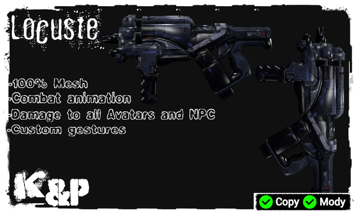 [K&P]Project - Locuste (SMG-weapon)