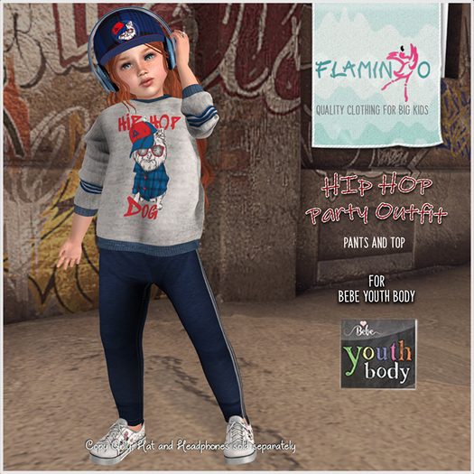 F} Hip Hop Party Dog Youth