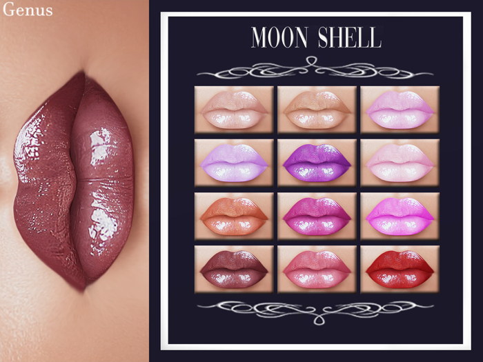 Moon Shell Katniss Lipsticks Applier Genus