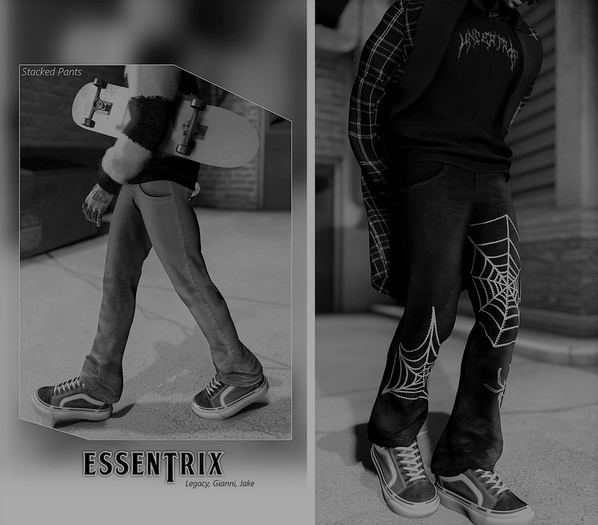 -ESSENTRIX-. Stacked Denim (DEMO)