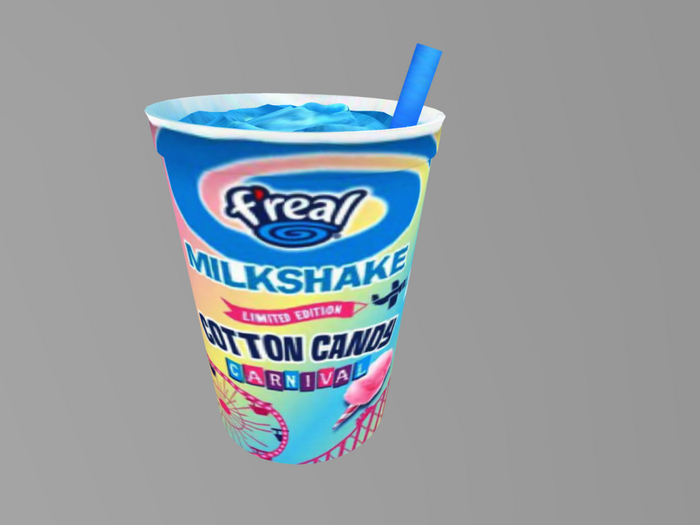 milkshake cotton candy carnival