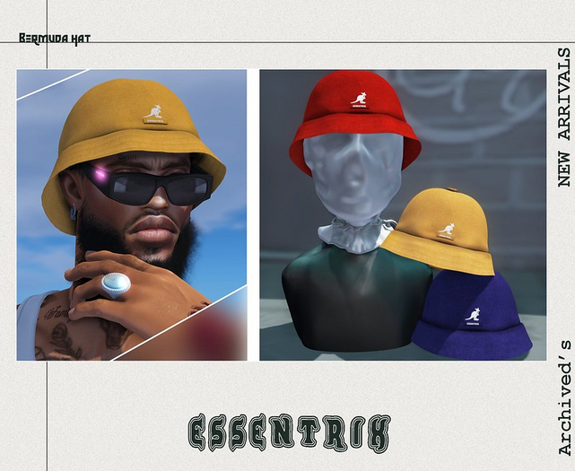 -ESSENTRIX-. Bermuda Hat FP