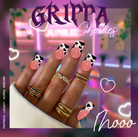 Grippa Shorties:: Moooo Set