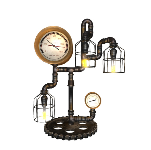 Steampunk Lamp Mesh
