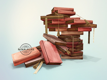 {anc} Garden | Pink Book Chair