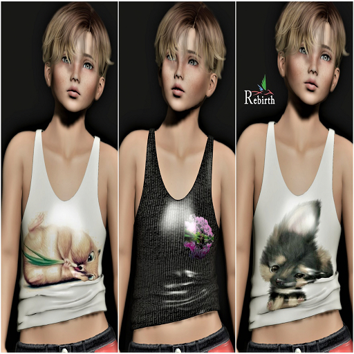 ~CA~ Marvin Top Rebirth Men Pack 6