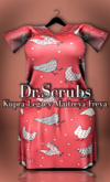 !DS! Roosters Maternity Gown