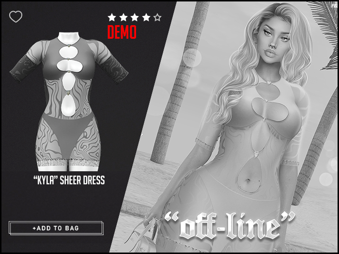 "Off-Line" x "Kyla" Dress / Demo