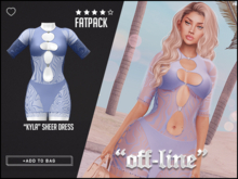 "Off-Line" x "Kyla" Dress / Fatpack