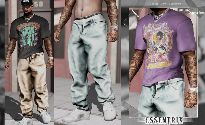 -ESSENTRIX-. Graphic Tee FP