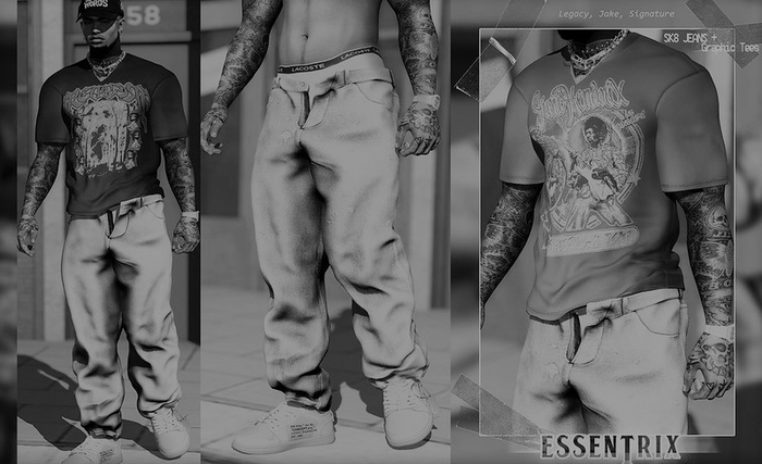 -ESSENTRIX-. Graphic Tee (DEMOS)