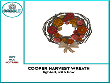.:TT:.  COOPER HARVEST WREATH  ADD ME