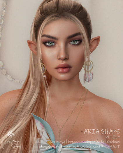 .:LGS :. [ARIA] shape for Lelutka EvoX LILY