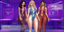 Lilleth Mills X JASMINE Glitter Collection [DEMO] - Cut Out Catsuit for  Kupra Maitreya Freya Hourglass Legacy 