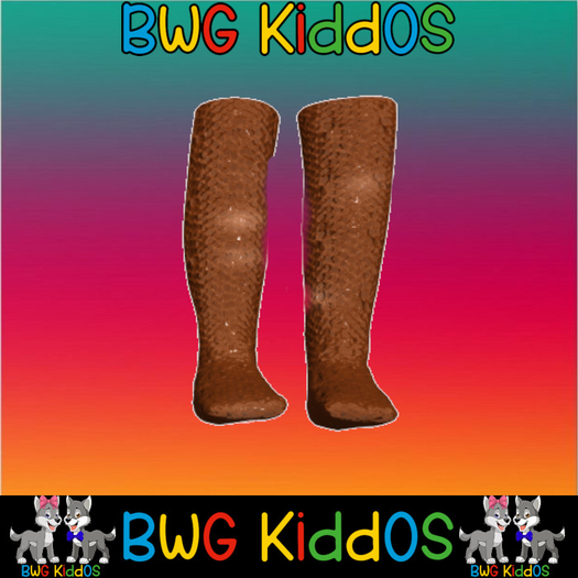 ~BWG~ ORANGE SPARKLE (SOCKS) - Bebe Youth