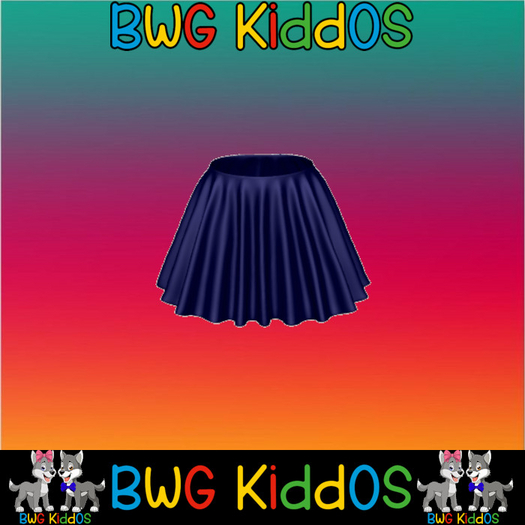 ~BWG~ navy (SKIRT) - Bebe Youth