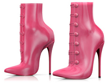 Garbaggio // Aisha Boots - Fuchsia
