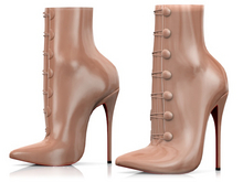 Garbaggio // Aisha Boots - Nude