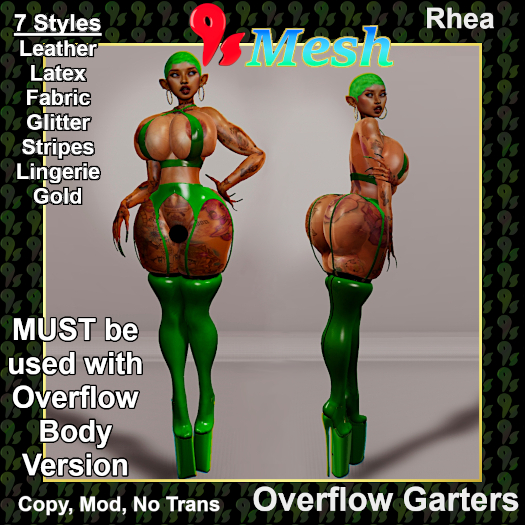9s Rhea 1.5 [Overflow Type A][Strappy Garters]