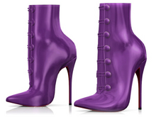 Garbaggio // Aisha Boots - Purple