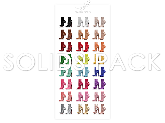 Garbaggio // Aisha Boots - Solids Pack