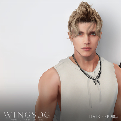 WINGS-HAIR-ER0805 Gold (Pack)