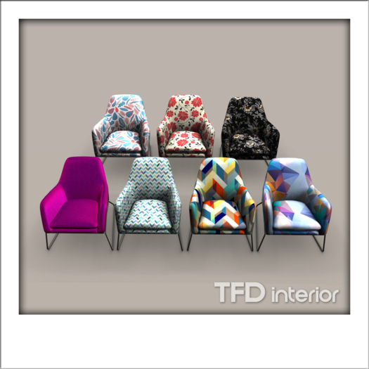 [TFD] interior - Fram Chair (Pattern) PACK
