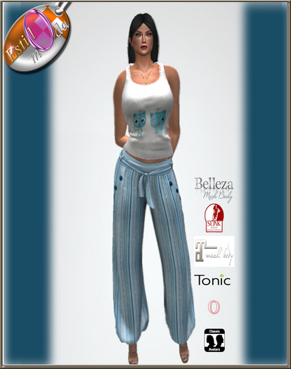 M.U   COMFY BLUE OUTFIT UNPACKER