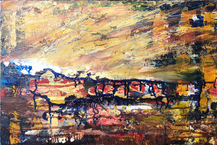 'Abstract 1_2021' by Nina Camplin