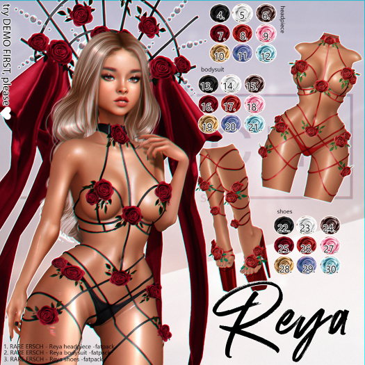 30. ERSCH - Reya Shoes LARA -blue-