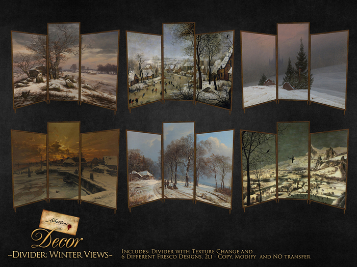 ~Libertine~ Winter views, divider