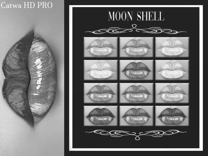 Moon Shell Demo Solaris Lipsticks Applier Catwa HD PRO