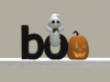 Second Life Marketplace - Boo Block with Ghost Shelf Sitter