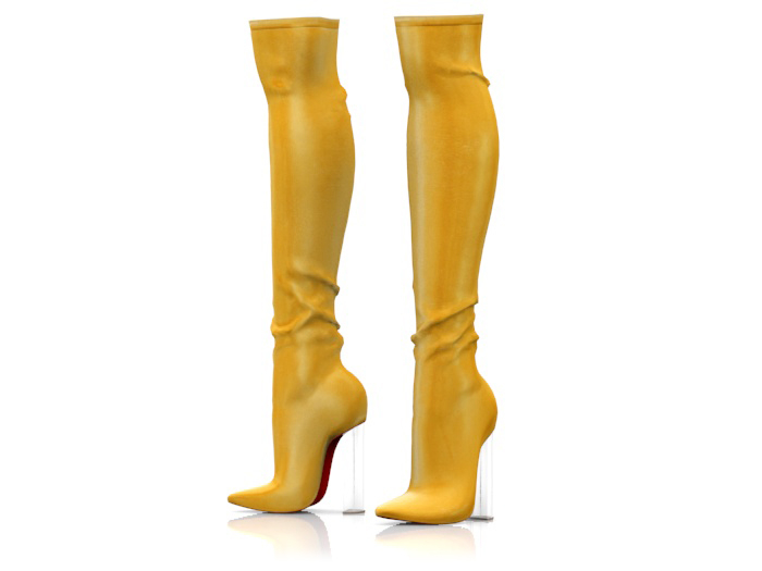 Garbaggio // Boa Boots - Yellow