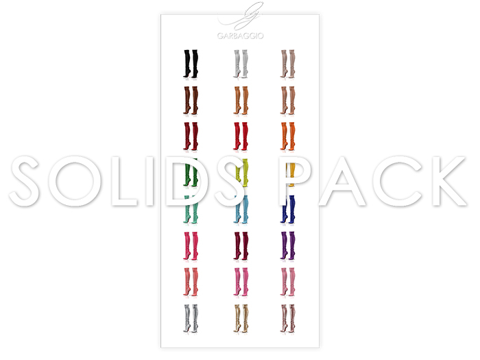 Garbaggio // Boa Boots - Solids Pack
