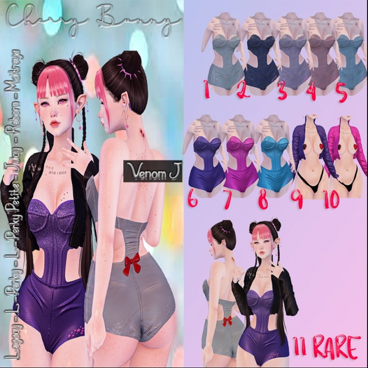 11. Cherry Bunny~ Venom J - Legacy Perky RARE