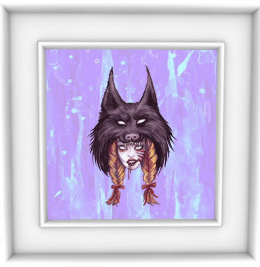* Little Red - framed photo