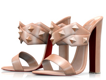 Garbaggio // Cheryl Sandals - Nude