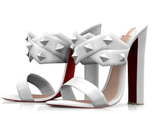 Garbaggio // Cheryl Sandals - White