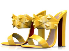 Garbaggio // Cheryl Sandals - Yellow