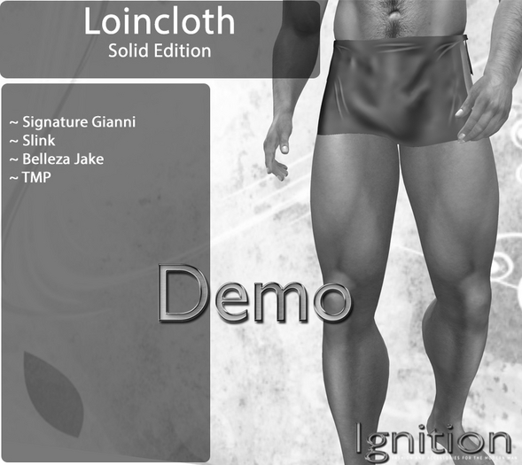 Ignition Loincloth Demo