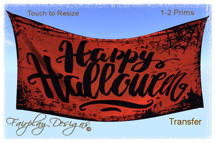 ~R~ Happy Hallowen Grunge Banner~